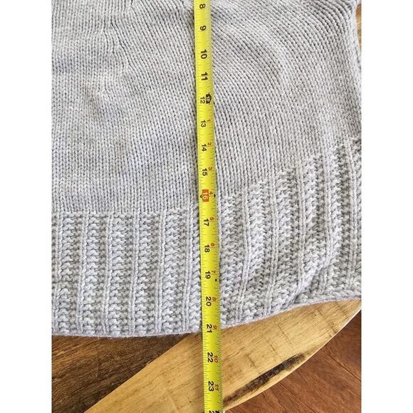 St. Michael From Mark & Spencer Wool Blend Knit Sweater Women's Size 12 Gray - Picture 6 of 7